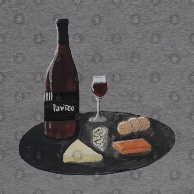 Cheese and Wine by AlexandraRose